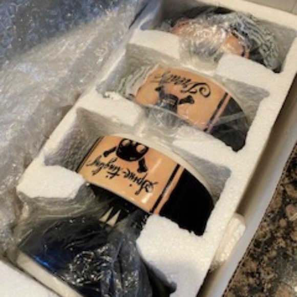 Dept56 Spine Tingling 5 Piece Treat Jar Snack Trays RETIRED 56.35617 - Picture 4 of 4